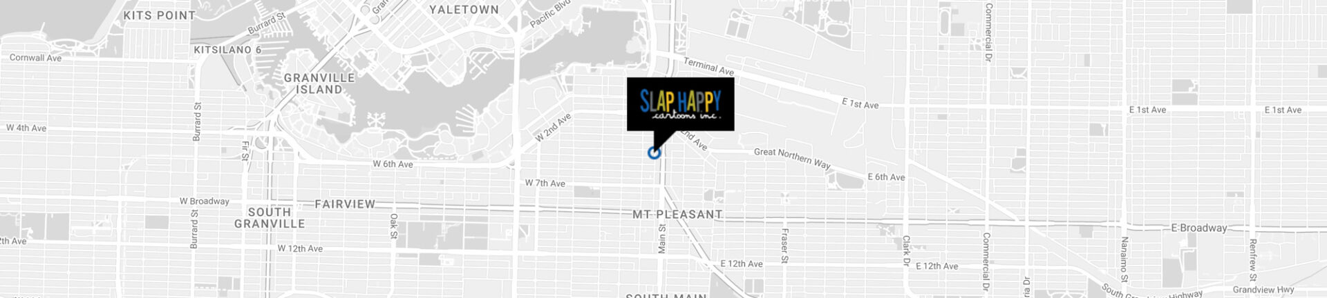 Slap Happy Cartoons Location Map Image